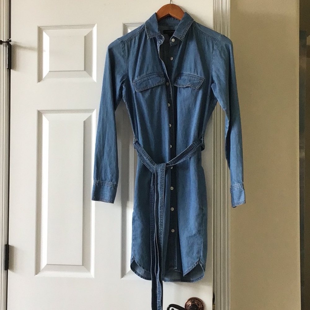 Banana Republic Denim Shirt Dress